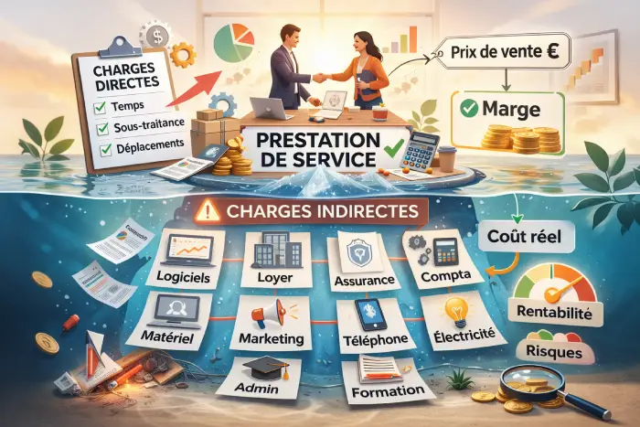 schéma des charges indirectes