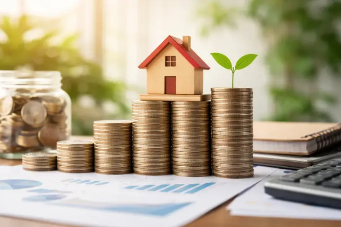 Illustration qui montre comment construire une entreprise solide sailing solo