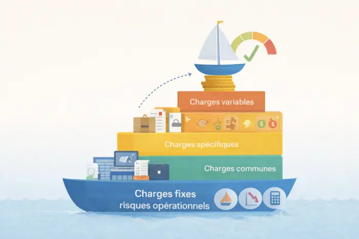 illustration pour comprendre l'intérêt de connaitre les coûts spécifiques et la rentabilité
